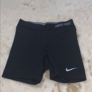Nike pro compression shorts